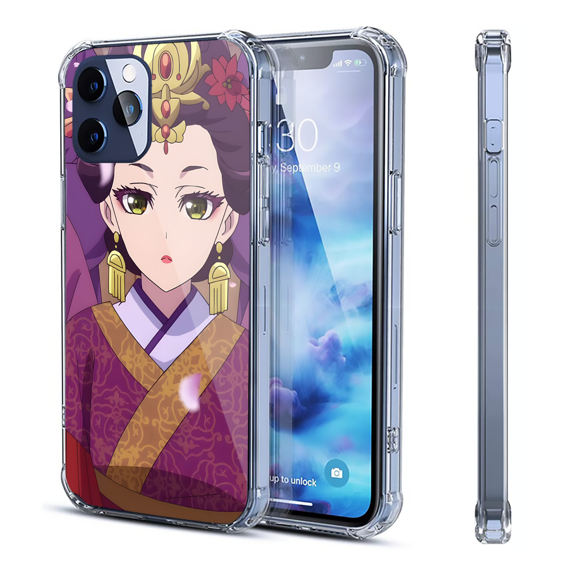 （画像用） 薬屋のひとりごと The Apothecary Diaries 【iPhone 12シリーズ対応】透明スマホケース（クリアソフトケース）